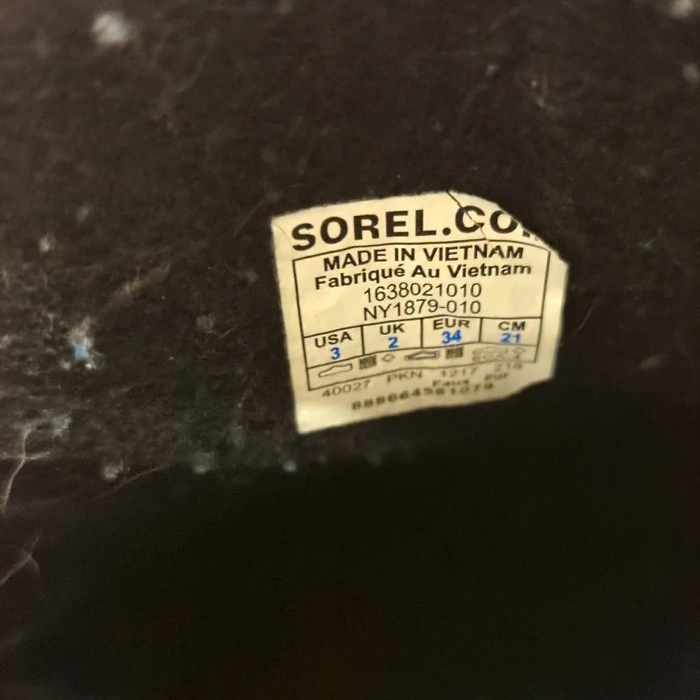 Sorel Yoot Pac Youth - Size 3 - Picture 5 of 7